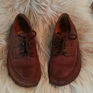 Birkenstock tie up loafer